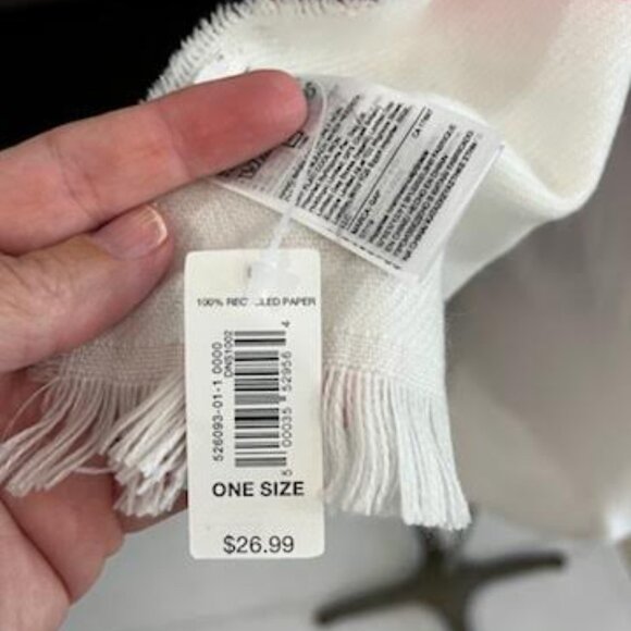 GAP Striped Scarf NWT Accessories Wrap Warm Cozy Soft Colorful - Picture 2 of 8